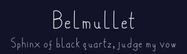 Belmullet by Katherine — Script Handwritten Font — thumbnail 2