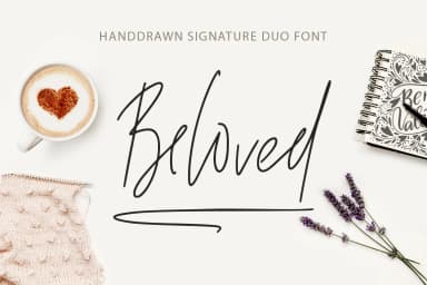 Beloved Font by Red Ink — Script Handwritten Font — thumbnail 1