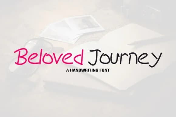 Beloved Journey Font by Rvandtype — Script Handwritten Font