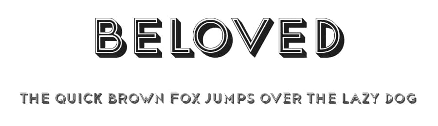 Beloved by Vladimir Nikolic — Sans Serif Font
