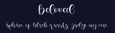 Beloved by Inermedia Studio — Script Handwritten Font — thumbnail 2