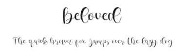 Beloved by Inermedia Studio — Script Handwritten Font — thumbnail 1