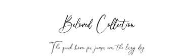 Beloved Collection by alphArtype — Script Handwritten Font — thumbnail 1