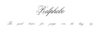 Belphebe by The Scriptorium — Script Handwritten Font — thumbnail 1