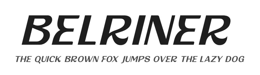 Belriner by Denustudios — Sans Serif Font