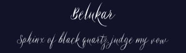 Belukar by Letterhend Studio — Script Handwritten Font — thumbnail 2