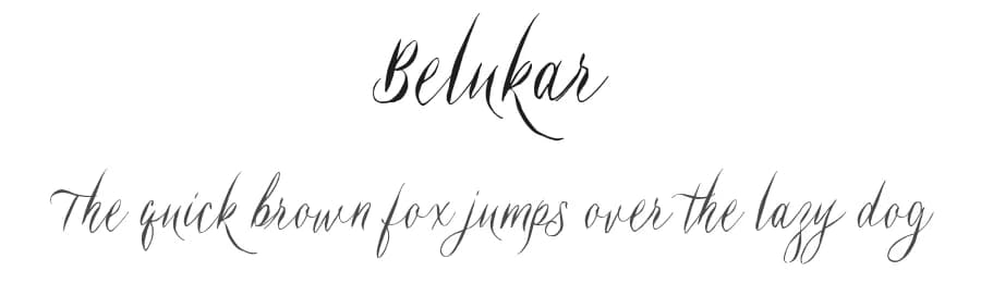 Belukar by Letterhend Studio — Script Handwritten Font