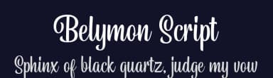 Belymon Script by Letterhend Studio — Script Handwritten Font — thumbnail 2