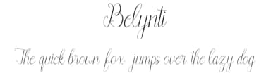 Belynti by Amru ID — Script Handwritten Font — thumbnail 1
