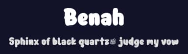 Benah by twinletter — Script Handwritten Font — thumbnail 2