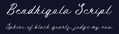 Bendhigola Script by Katario Studio — Script Handwritten Font — thumbnail 2
