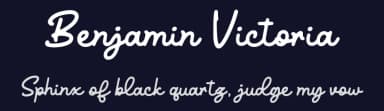 Benjamin Victoria by Kotak Kuning Studio — Script Handwritten Font — thumbnail 2
