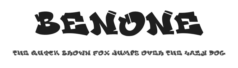 Benone by Field 2 Design — Script Handwritten Font