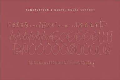 Bente Font by arukidz.fl — Script Handwritten Font — thumbnail 6