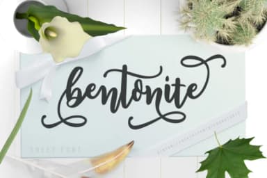 Bentonite Script Font by Franstudio — Script Handwritten Font — thumbnail 1