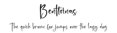 Benttoinas by Letterena Studios — Script Handwritten Font — thumbnail 1