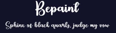 Bepaint by Andi Moz — Script Handwritten Font — thumbnail 2