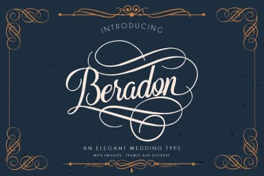 Beradon Font by BlackCatsMedia — Script Handwritten Font — thumbnail 1