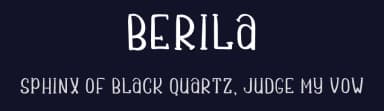 Berila by Crystal GiftsStudio — Script Handwritten Font — thumbnail 2