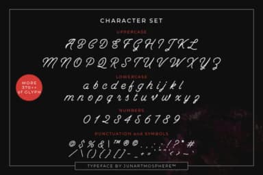 Berliana Script Font by junanobi — Script Handwritten Font — thumbnail 8