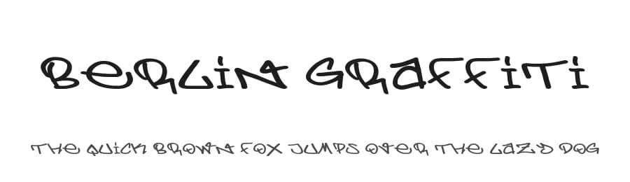 Berlin Graffiti by Ole Neumann — Script Handwritten Font