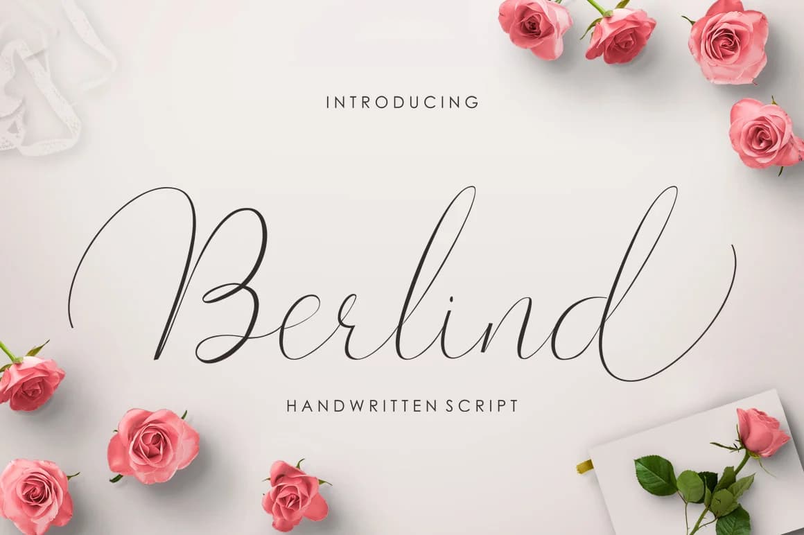 Berlind Font by joelpopon — Script Handwritten Font