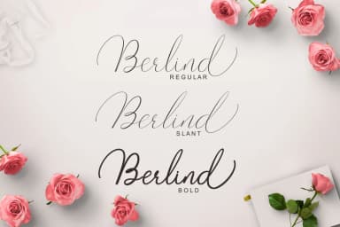 Berlind Font by joelpopon — Script Handwritten Font — thumbnail 2