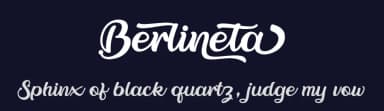 Berlineta by Marchtwentype — Script Handwritten Font — thumbnail 2