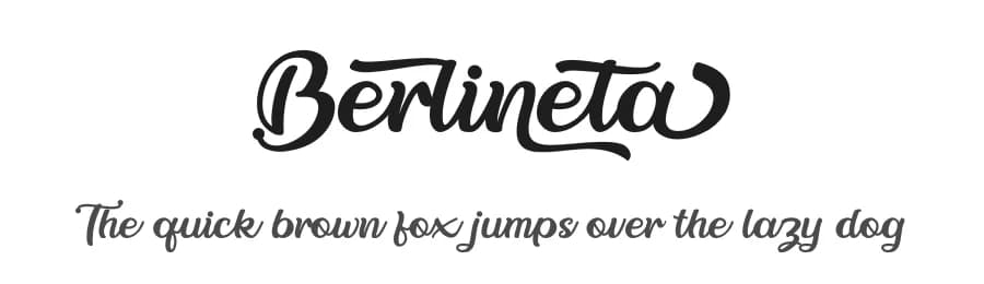 Berlineta by Marchtwentype — Script Handwritten Font