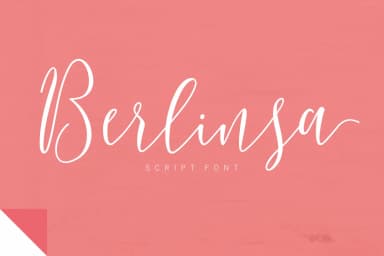 Berlinsa Font by FadeLine — Script Handwritten Font — thumbnail 1