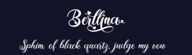 Berllina by Graphicxell — Script Handwritten Font — thumbnail 2