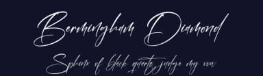 Bermingham Diamond by Letterena Studios — Script Handwritten Font — thumbnail 2