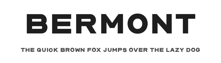 Bermont by Maulana Creative — Sans Serif Font