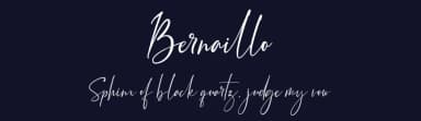 Bernaillo by Pen Culture — Script Handwritten Font — thumbnail 2