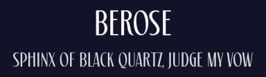 Berose by surotype — Sans Serif Font — thumbnail 2