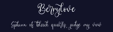 Berrylove by Letterafa Studio — Script Handwritten Font — thumbnail 2