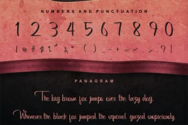 Bertha Font by bywahtung — Script Handwritten Font — thumbnail 5