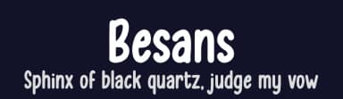 Besans by NJ Studio — Script Handwritten Font — thumbnail 2