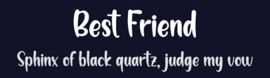Best Friend by Nirmala Creative — Script Handwritten Font — thumbnail 2