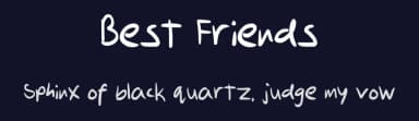 Best Friends by Fortress Tech — Script Handwritten Font — thumbnail 2