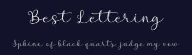 Best Lettering by Beautypes — Script Handwritten Font — thumbnail 2