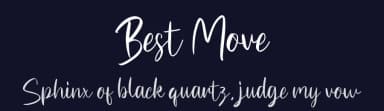 Best Move by MJType — Script Handwritten Font — thumbnail 2