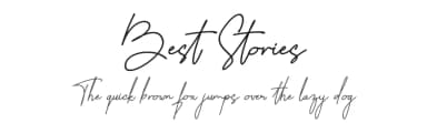 Best Stories by RantautypeStudio — Script Handwritten Font — thumbnail 1