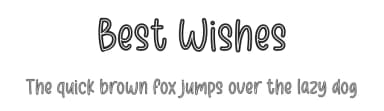 Best Wishes by Nirmala Creative — Script Handwritten Font — thumbnail 1
