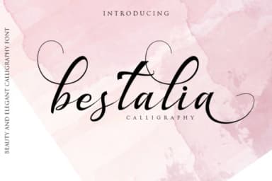 Bestalia Font by Haksen — Script Handwritten Font — thumbnail 1