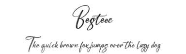 Besteec by Integritype Studio — Script Handwritten Font — thumbnail 1