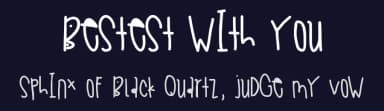Bestest With You by Des Gomez — Script Handwritten Font — thumbnail 2
