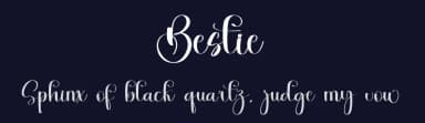Bestie by FreshtypeINK — Script Handwritten Font — thumbnail 2