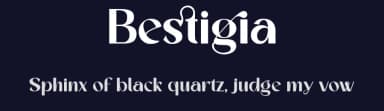 Bestigia by Ronny Studio — Sans Serif Font — thumbnail 2