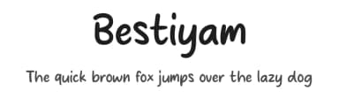 Bestiyam by MJType — Script Handwritten Font — thumbnail 1